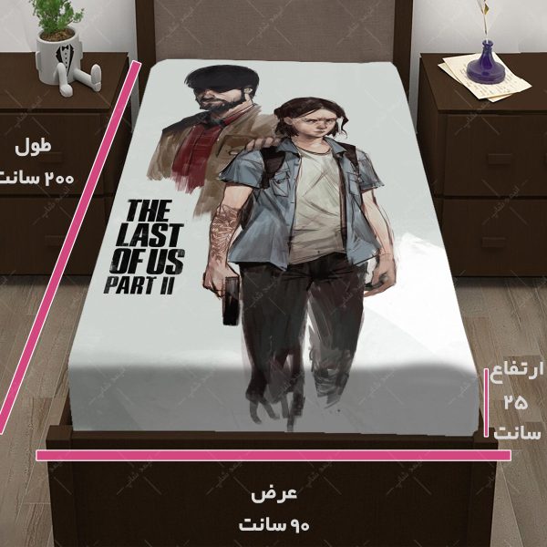 روتختی طرح بازی The last of us کاراکتر Ellie