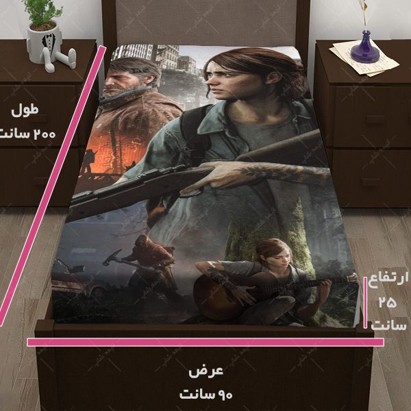 روتختی طرح بازی The last of us کاراکتر Ellie