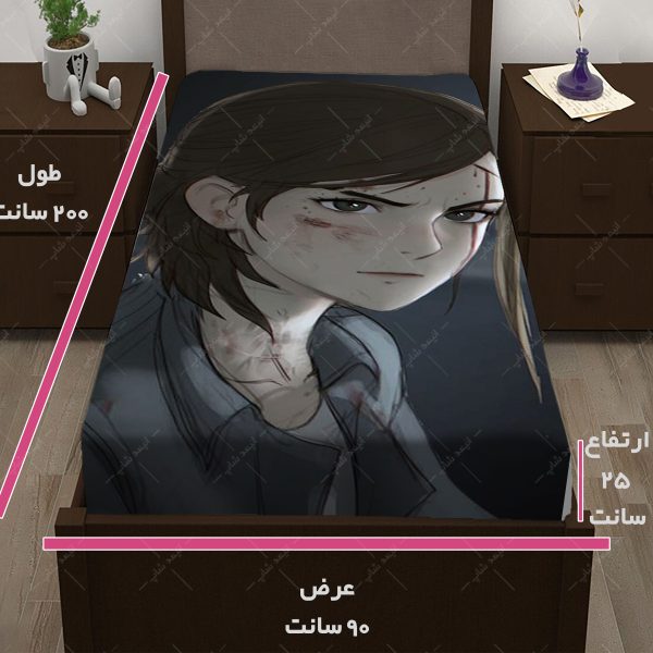 روتختی طرح بازی The last of us کاراکتر Ellie