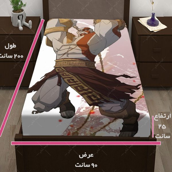 روتختی طرح بازی God of war کاراکتر KRATOS