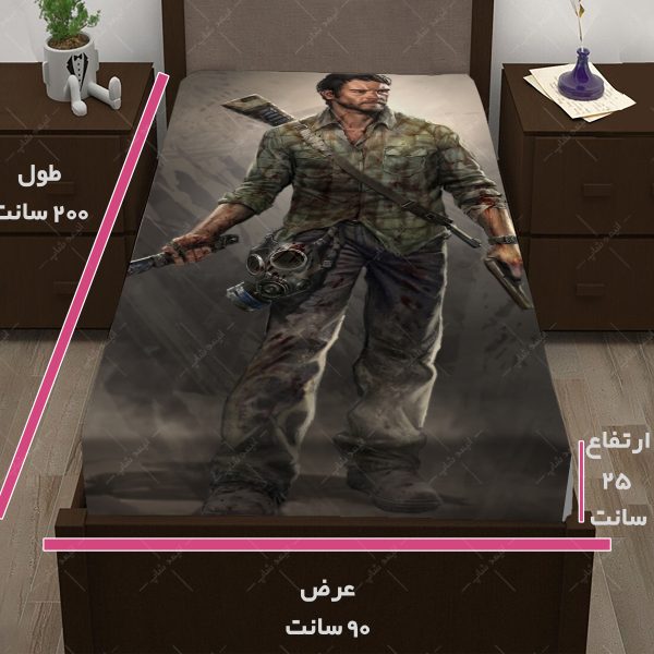 روتختی طرح بازی The last of us کاراکتر JOEL