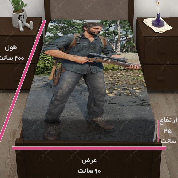 روتختی طرح بازی The last of us کاراکتر JOEL