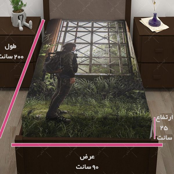 روتختی طرح بازی The last of us کاراکتر Ellie