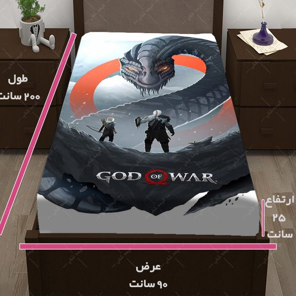 روتختی طرح بازی God of war کاراکتر KRATOS