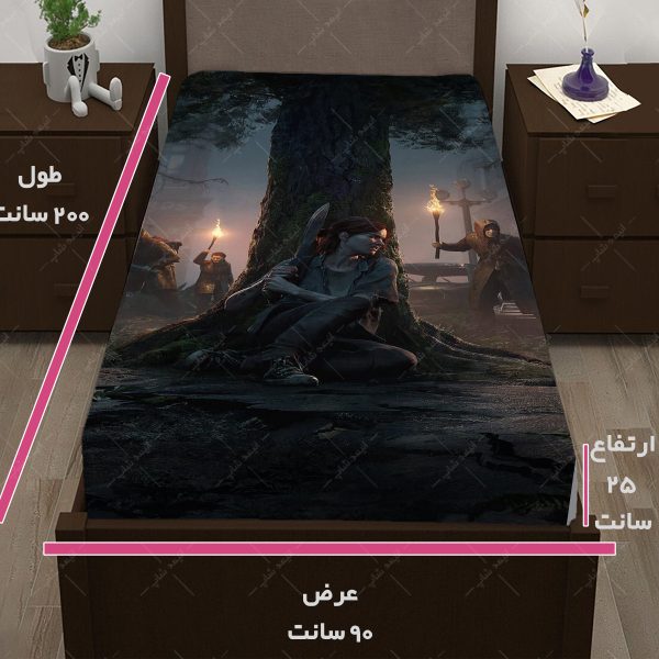 روتختی طرح بازی The last of us کاراکتر Ellie