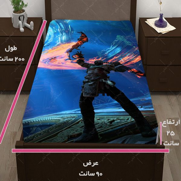 روتختی طرح بازی God of war کاراکتر KRATOS