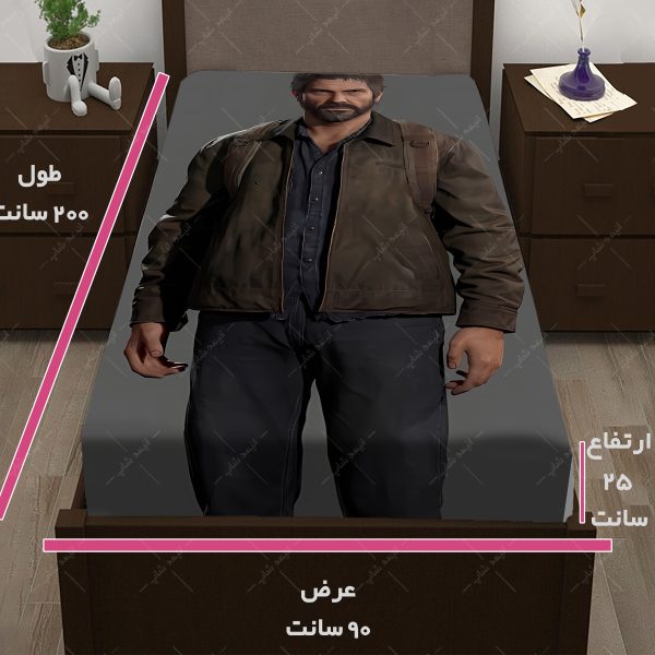 روتختی طرح بازی The last of us کاراکتر JOEL