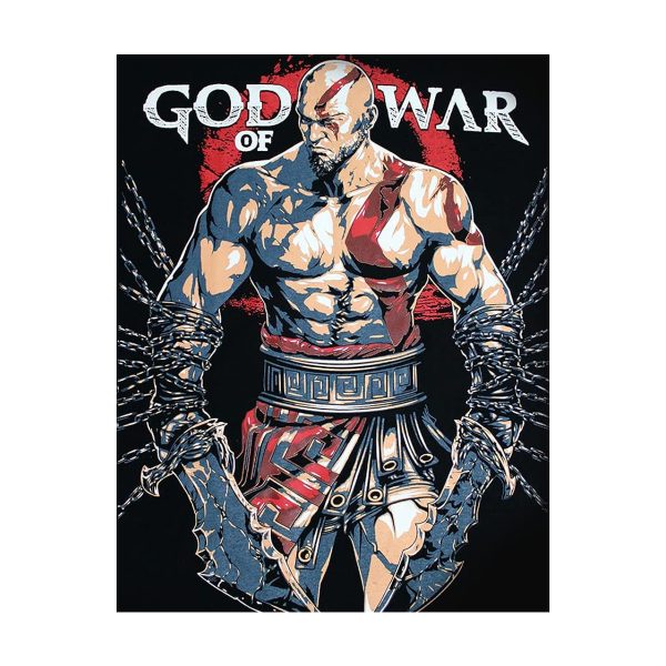 پوستر گلاسه طرح بازی God of war کاراکتر KRATOS