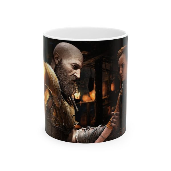 ماگ طرح بازی God of war کاراکتر KRATOS