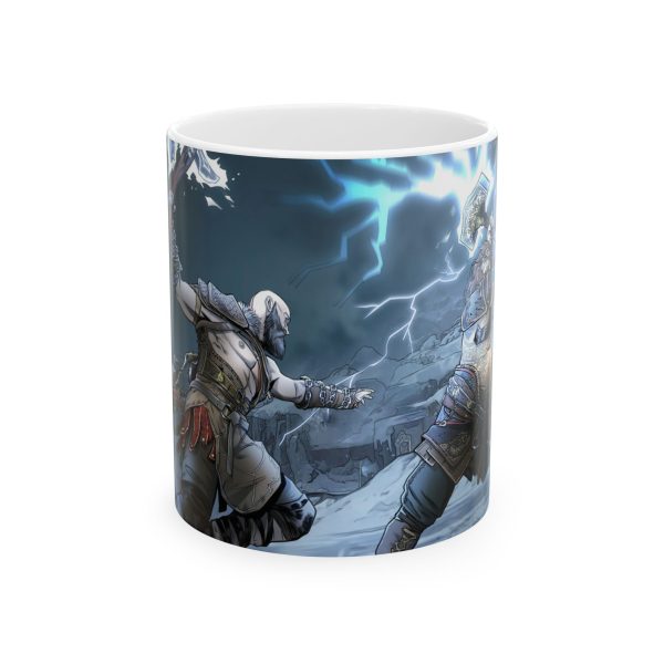 ماگ طرح بازی God of war کاراکتر THOR