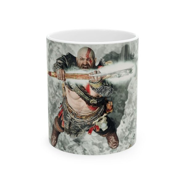 ماگ طرح بازی God of war کاراکتر KRATOS