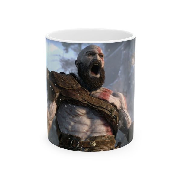 ماگ طرح بازی God of war کاراکتر KRATOS