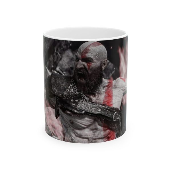 ماگ طرح بازی God of war کاراکتر KRATOS