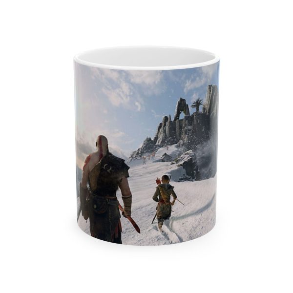 ماگ طرح بازی God of war کاراکتر KRATOS