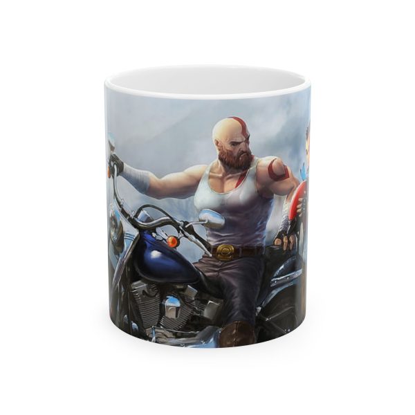 ماگ طرح بازی God of war کاراکتر KRATOS