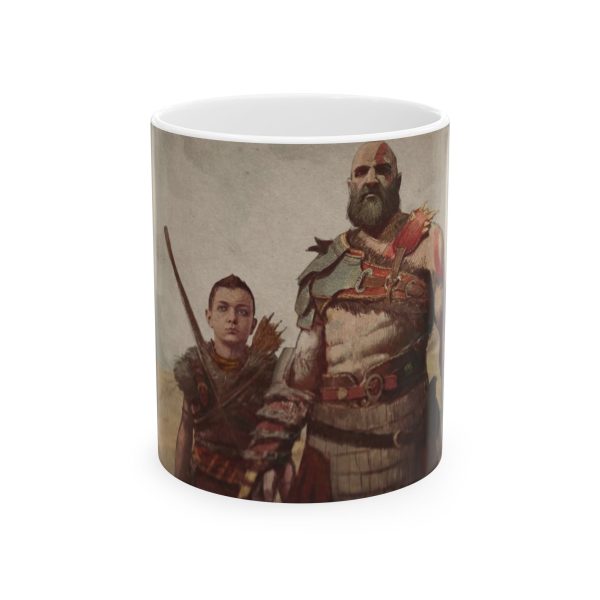 ماگ طرح بازی God of war کاراکتر KRATOS