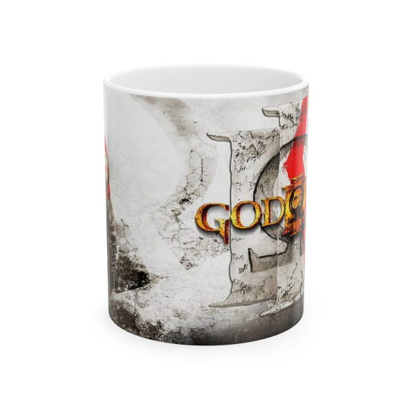 ماگ طرح بازی God of war کاراکتر KRATOS - Image 2