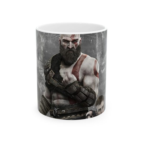 ماگ طرح بازی God of war کاراکتر KRATOS