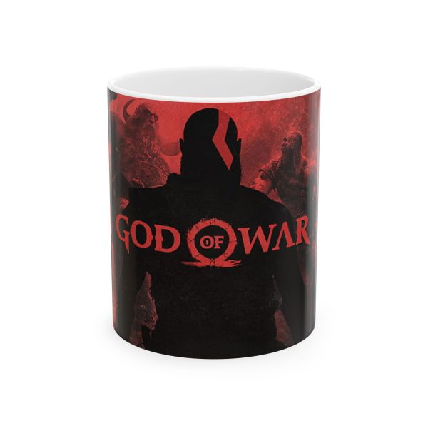 ماگ طرح بازی God of war کاراکتر KRATOS