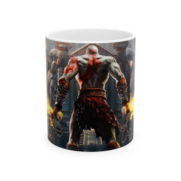 ماگ طرح بازی God of war کاراکتر KRATOS