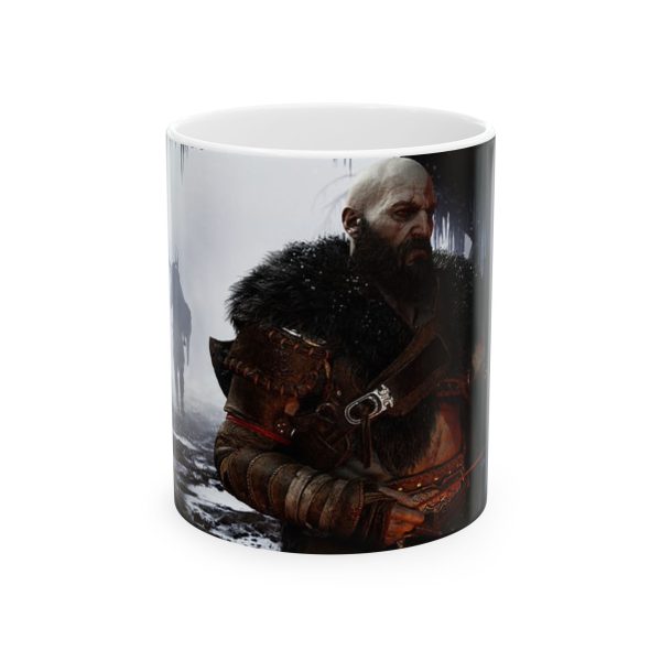 ماگ طرح بازی God of war کاراکتر KRATOS