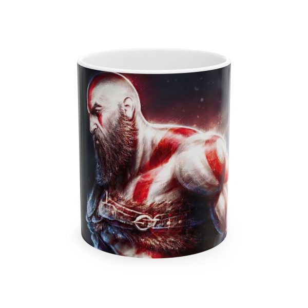 ماگ طرح بازی God of war کاراکتر KRATOS