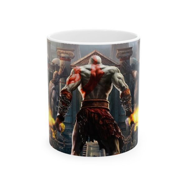 ماگ طرح بازی God of war کاراکتر KRATOS