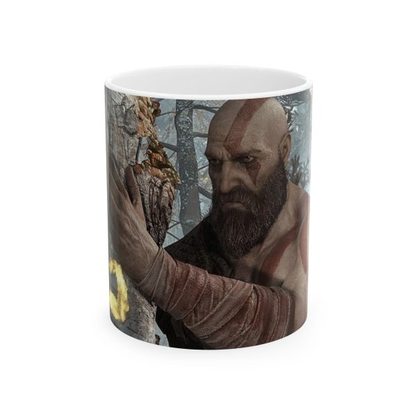 ماگ طرح بازی God of war کاراکتر KRATOS