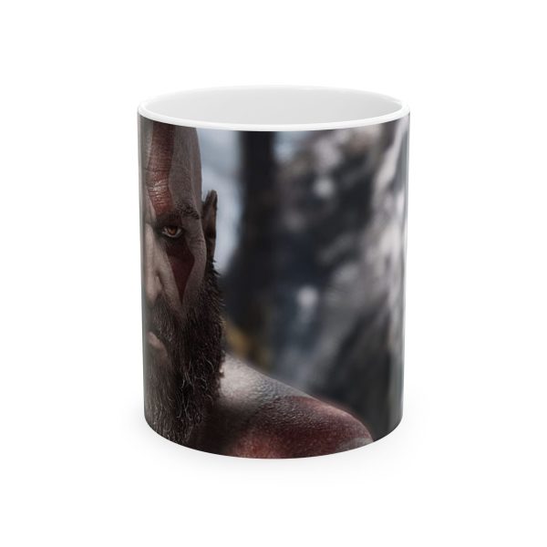 ماگ طرح بازی God of war کاراکتر KRATOS - Image 2