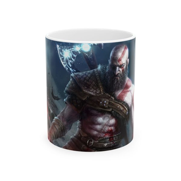 ماگ طرح بازی God of war کاراکتر KRATOS