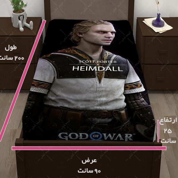 روتختی طرح بازی God of war کاراکتر HEIMDALL