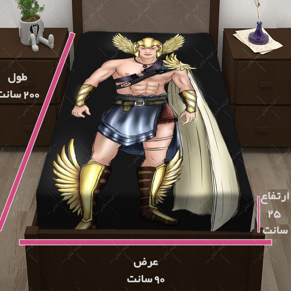 روتختی طرح بازی God of war کاراکتر HERMES