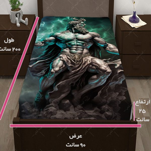 روتختی طرح بازی God of war کاراکتر ZEOS