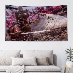 بکدراپ طرح بازی Ghost of Tsushima کد08