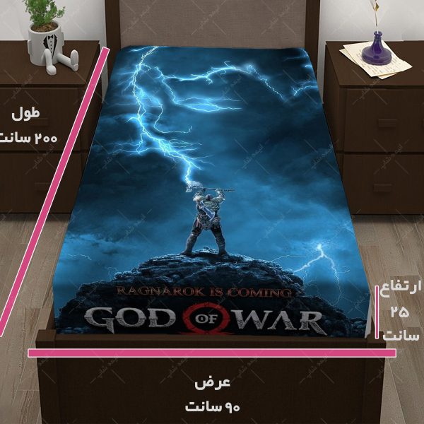 روتختی طرح بازی God of war کاراکتر KRATOS