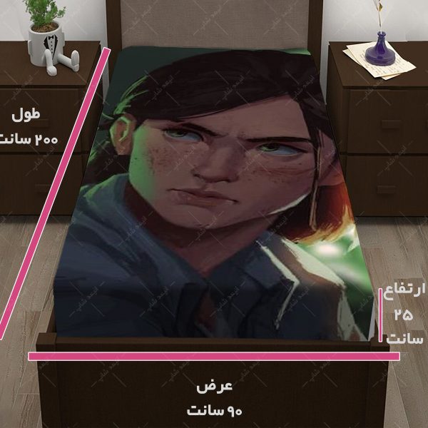 روتختی طرح بازی The last of us کاراکتر Ellie