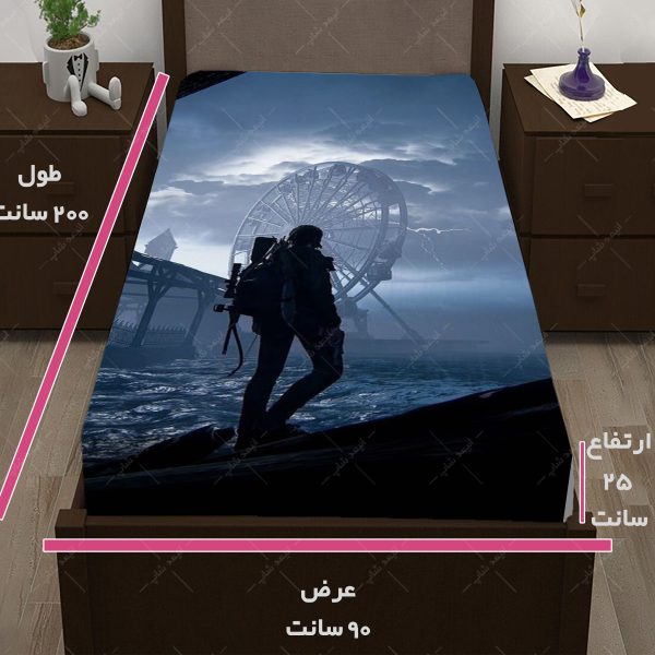 روتختی طرح بازی The last of us کاراکتر Ellie