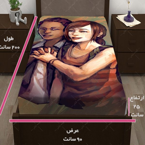 روتختی طرح بازی The last of us کاراکتر Ellie