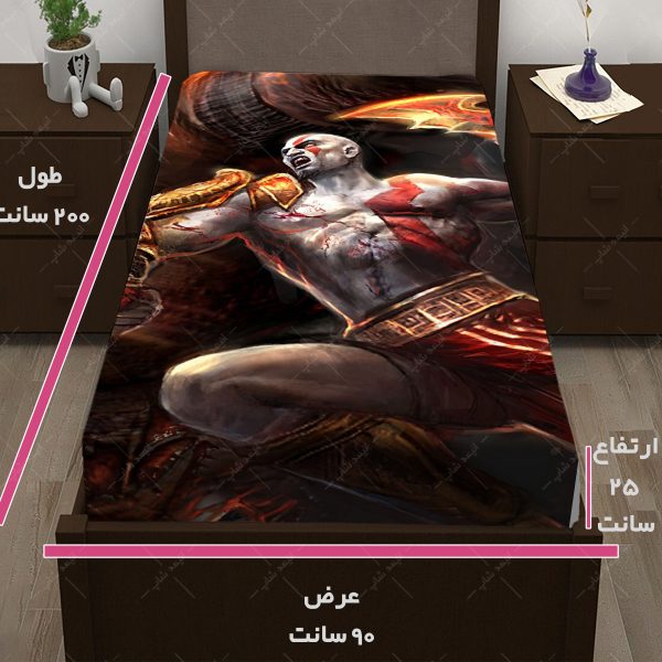 روتختی طرح بازی God of war کاراکتر KRATOS