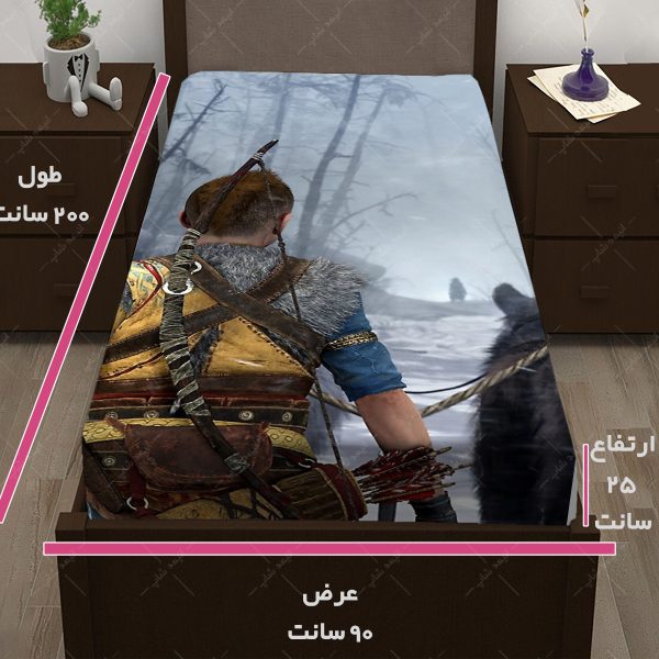 روتختی طرح بازی God of war کاراکتر ATREUS