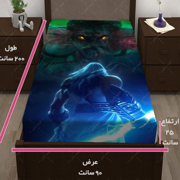 روتختی طرح بازی God of war کاراکتر ZEOS