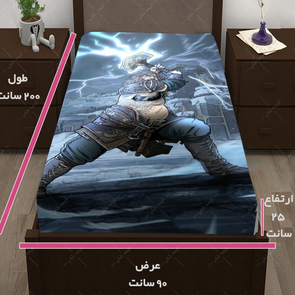 روتختی طرح بازی God of war کاراکتر THOR