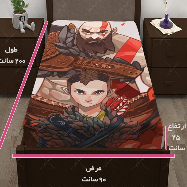 روتختی طرح بازی God of war کاراکتر ATREUS