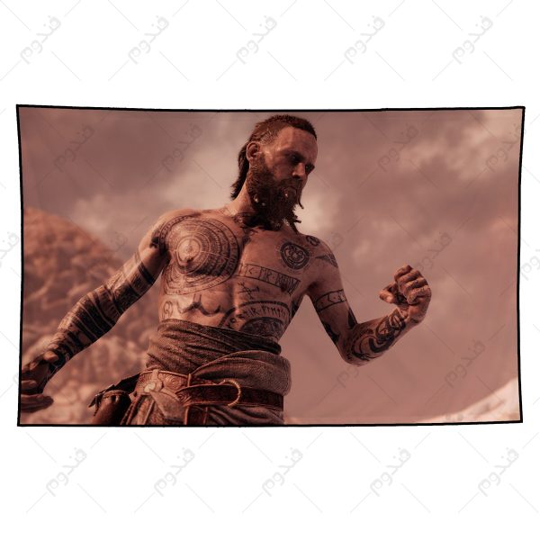 بکدراپ طرح بازی god of war شخصیت Baldur