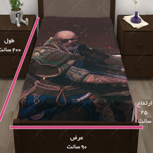 روتختی طرح بازی God of war کاراکتر ODIN