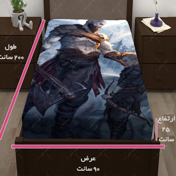 روتختی طرح بازی God of war کاراکتر ATREUS