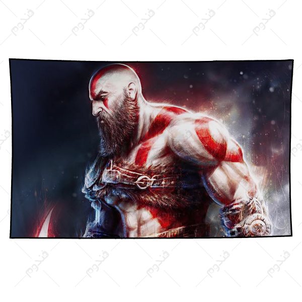 بکدراپ طرح بازی god of war شخصیت KRATOS