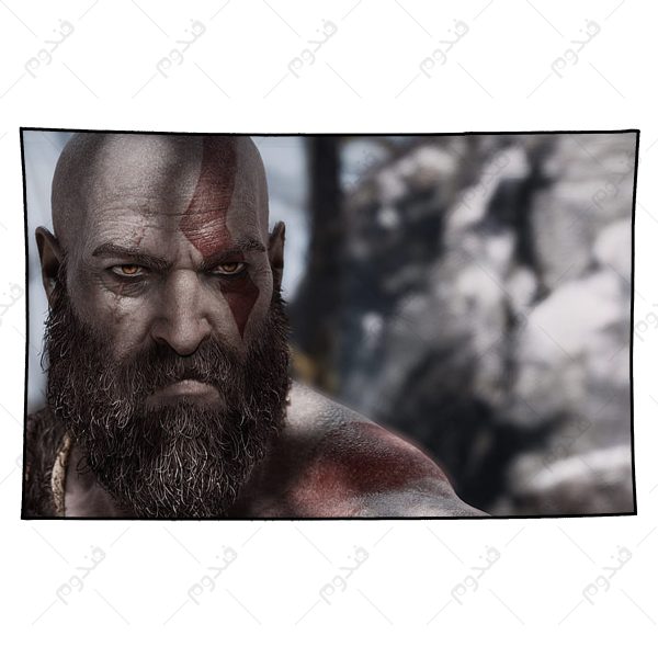 بکدراپ طرح بازی god of war شخصیت KRATOS