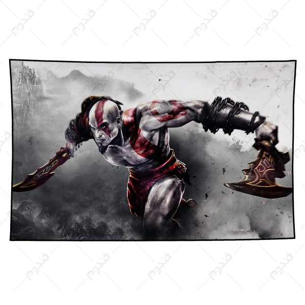 بکدراپ طرح بازی god of war شخصیت KRATOS