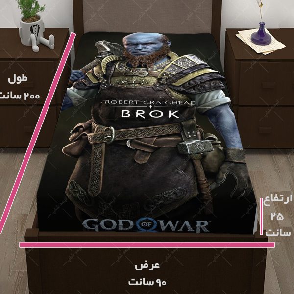 روتختی طرح بازی God of war کاراکتر BROK & SINDRI